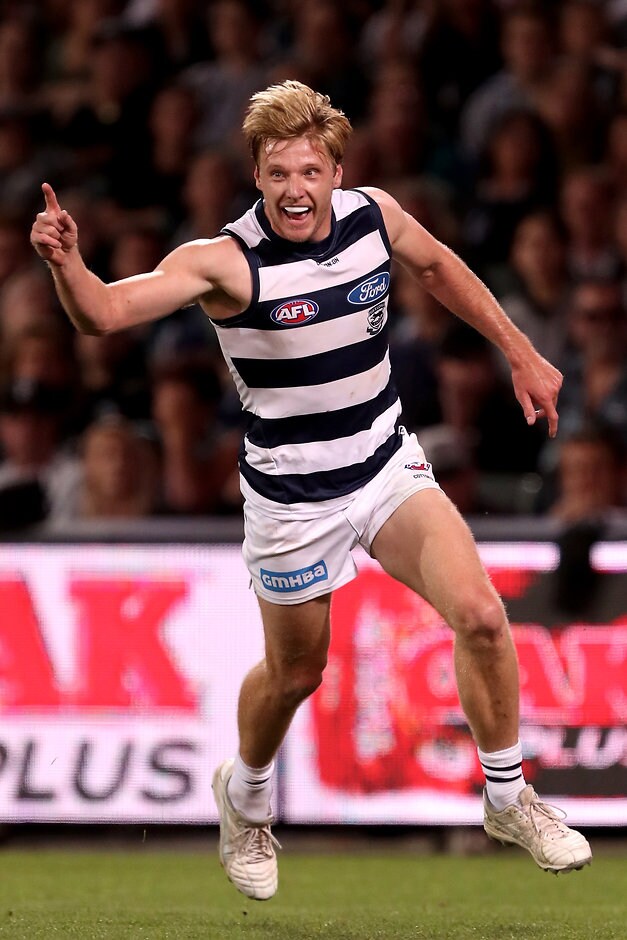 AFL 2018 Round 05 - Port Adelaide v Geelong George Horlin-Smith was a fantastic inclusion for the Cats - Geelong Cats